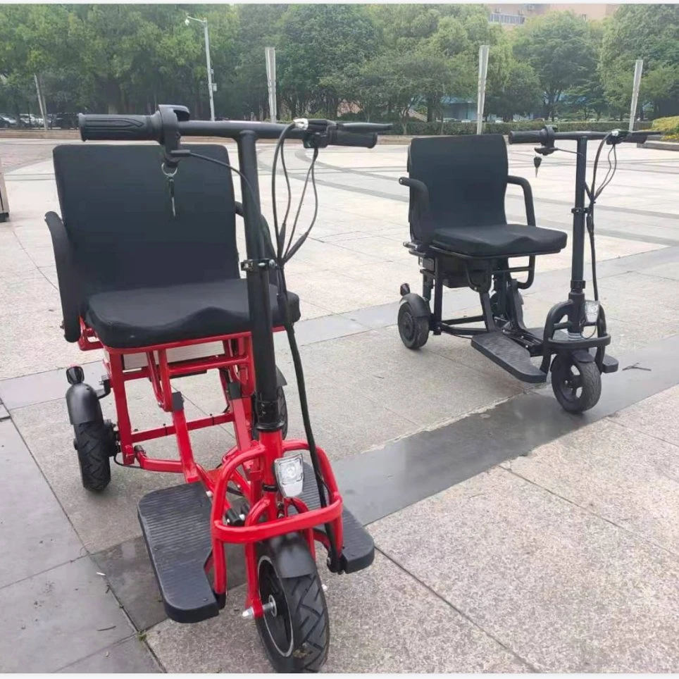 Caremoving Fold up Disabled Scooter Mobility Portable Electric Tricycles for The Elderly